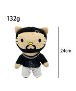 Hello Kitty As DRAKE Rapper Singer Plush Soft Doll Stuffed Figure Plush ... - €14,42 EUR