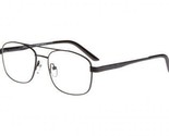 NEW HORIZON EYEWEAR Black CONVOY Eyeglasses 54mm with Case - $39.55