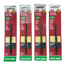 ACE 7/32&quot;  Metal / Wood Drill Bit Heavy Duty 2000248 Pack of 4 - £18.19 GBP