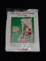 "The Spirit of Christmas Stocking" Dimensions Counted Cross Stitch Kit 8370 NIP - $39.99