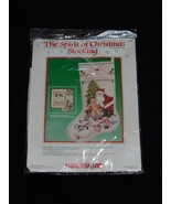 &quot;The Spirit of Christmas Stocking&quot; Dimensions Counted Cross Stitch Kit 8... - £32.04 GBP