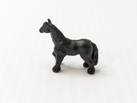 Safari Ltd Jutland Heavy Stallion Black Horse Miniature Figure Retired Rare New - £7.73 GBP