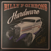 Billy Gibbons signed 2021 Hardware Limited Purple Album Cover/LP/Vinyl Record Cu - £188.78 GBP