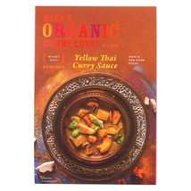 Mike&#39;s Organic Curry Love - Organic Curry Simmer Sauce - Yellow Thai - Case Of 6 - £38.48 GBP