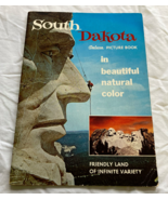 South Dakota deluxe picture book in beautiful color vintage travel souve... - €17,21 EUR