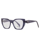 Prada PR18WV 08Q1O1 Eyeglasses Blue Crystal Frame Demo Lens 54mm - $667.09 CAD