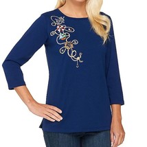 Blue Nautical Theam Tee Size Small - £27.26 GBP