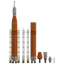 Space Super Heavy Launch Vehicle System Artemis SLS Building Blocks Bric... - £167.20 GBP
