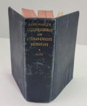 VTG Antique Langenscheidt&#39;s Pocket Dictionary English German 1945 1st Edition US - £15.21 GBP