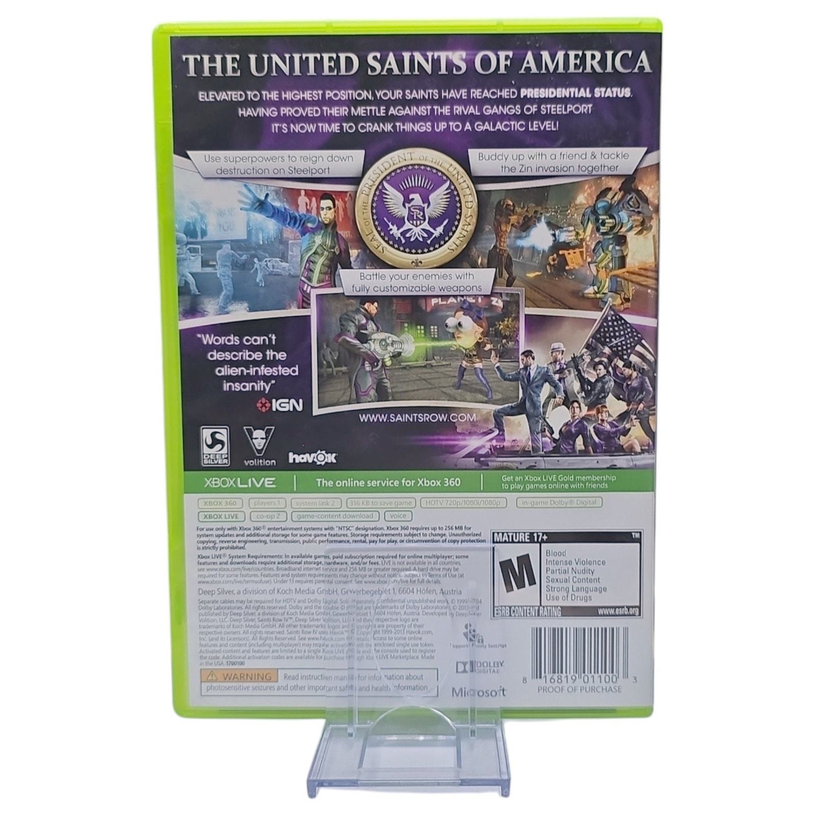 Saints Row IV Xbox 360 Item image 4