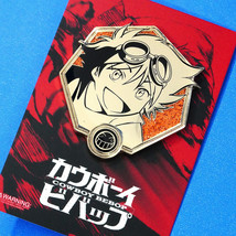 Cowboy Bebop Ed Edward Golden Glitter Portrait Enamel Pin Anime Manga - $14.99