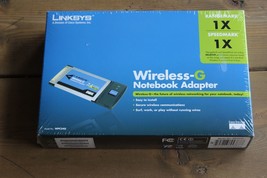 Linksys Wireless-G Notebook Adapter (WPC54G) NEW IN BOX - $14.85