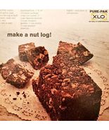 1966 Pure Pak Milk Ex Cell O Nut Log Dessert Advertisement Dairy DWLL9 - $34.84 CAD
