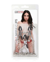 Lux Fetish Adjustable Nipple Clips &amp; Clit Clamp - £21.16 GBP