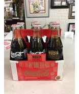 6 PACK BOTTLES COCA COLA 1996 100 YEARS OF OLYMPIC TRADITION ATHENS TO A... - $29.99