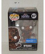 Funko Pop Art Series Marvel Black Panther #67 M&#39;BAKU Vinyl Figure NIP - $469.46 MXN