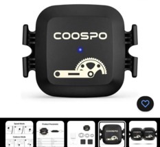 COOSPO Cadence Speed Sensor for Cycling, Wireless Bluetooth ANT+ Bike RPM Sensor - £17.21 GBP