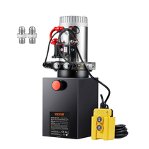 VEVOR Hydraulic Pump, 8 Quart Hydraulic Power Unit, Double Acting, DC 12V - €179,97 EUR