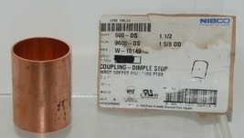 Nibco 9002000 Copper Coupling Dimple Stop 1-1/2 Inch C x C - £10.18 GBP