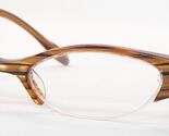 OGI A7086 217 Tan Brown Stripe EYEGLASSES GLASSES FRAME 45-17-135mm Germany - $95.85
