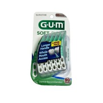 GUM-6505R Soft-Picks Advanced Dental Picks 90 Count On The Go Case Large... - £9.59 GBP