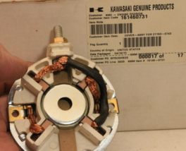 Kawasaki 161460731 End Brush Cover Plate for 21163-0743 211630743 Engine... - $88.17
