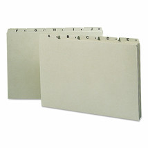 Smead Recycled Top Tab File Guides Alpha 1/5 Tab Pressboard Legal 25/Set... - $46.15