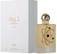 Lattafa Pride Tharwah Gold Natural Spray Eau De Parfum 100ml Free Shipping - £40.78 GBP