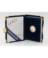 Moneta D&#39;Oro Americana Eagle Proof Da 1/10 Oz. 2000-W Con Custodia E CoA - €508,10 EUR