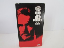 THE HUNT FOR RED OCTOBER SEAN CONNERY VHS VIDEO TAPE  L42F - $3.52