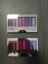 L'Oreal Paris La Palette Lip- PLUM 2, Cream, Matte & Highlighter, New, Sealed - $9.89
