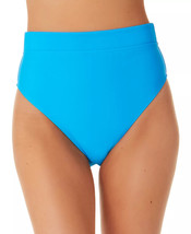 Bikini Swim Bottoms High Waist Cyan Blue Juniors Sz Xl California Waves $19 -NWT - £7.18 GBP