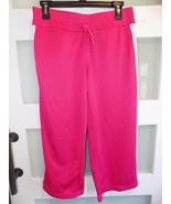 Danskin Now Smokin&#39; Hot Pink Loose Mesh Capri&#39;s Size Small (4-6) Women&#39;s... - €13,71 EUR