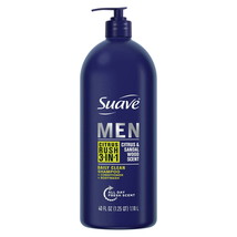 Suave Men 3 in 1 Shampoo Conditioner &amp; Body Wash Citrus Rush, 40 oz(D0102HR2M0T. - £28.18 GBP