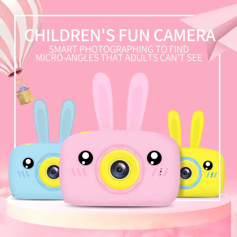 Children&#39;s Camera Toy Baby Cute Camera Rechargeable Digital Camera Mini Screen - £24.12 GBP+