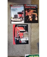 LOT of 3 Vintage Die Cast Caster Promotions Newsletter Semi truck imprin... - €19,58 EUR