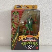 Wwe X Teenage Mutant Ninja Turtles Elite Rey Mysterio Raphael Tmnt Figure - £50.15 GBP