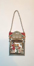 Vintage German Wall Decoration Kühn Zinn 93% Tin Alloy Beauty Salon Damen Salon - $71.28