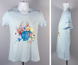 Maui Ocean center Hawaii Aquarium Coral Fish Colorful T Shirt Womens Medium - £17.32 GBP