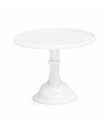 Mosser Glass 10&quot; Cake Plate | Milk - £83.84 GBP