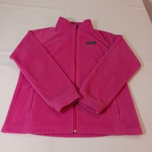 Columbia Sportswear WG6756 Youth Girls Size XL 18-20 Full Zip Fleece Pin... - $20.78