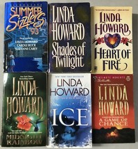 Lot of 6 Linda Howard Ice Shades Of Twilight Summer Sizzlers 1993 Heart Of Fire - £14.73 GBP