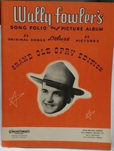WALLY FOWLER / ORIGINAL 1947 SONG FOLIO / SOUVENIR PROGRAM - VG CONDITION - £15.62 GBP