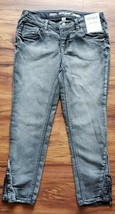 Cat &amp; Jack Brand ~ Girl&#39;s ~ Charcoal Grey Jeans with Pleated Hem ~ Size ... - $20.00