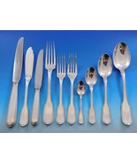 Plunir by Christofle France Silverplate Flatware Service Set 120 pieces ... - $7,222.05