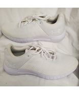 Under Armour Ua Micro G Pursuit Mens Running Shoes White Size 8.5 300001... - $27.99