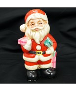 Vintage Santa Two Sided Chalkware Bank - £34.69 GBP