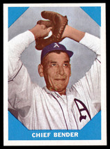 1960 Fleer Baseball Greats #7 Chief Bender VG-EX-B108R12 - £23.25 GBP