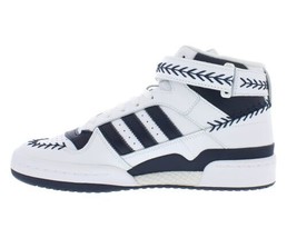 Adidas Men Originals Forum Mid Aaron Judge Sneakers GY3814 White/Navy - £50.64 GBP+