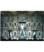 Italy Postcard Vicenza Olympic Theatre The Stage  - £3.09 GBP
